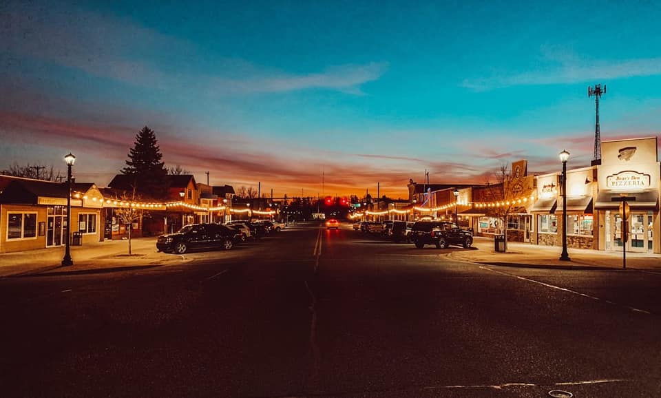 Michigan Avenue in Grayling