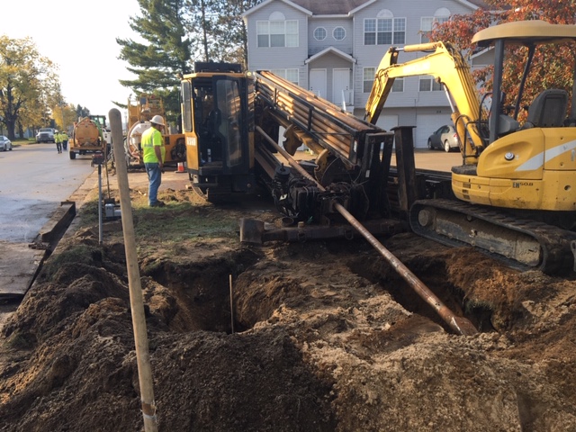 Force Main Drilling on State Street